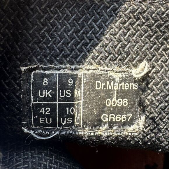 Dr Martens Icon Steel Toe Work Boots Brown Leather M9 L10 Industrial Anti Static - Picture 8 of 16